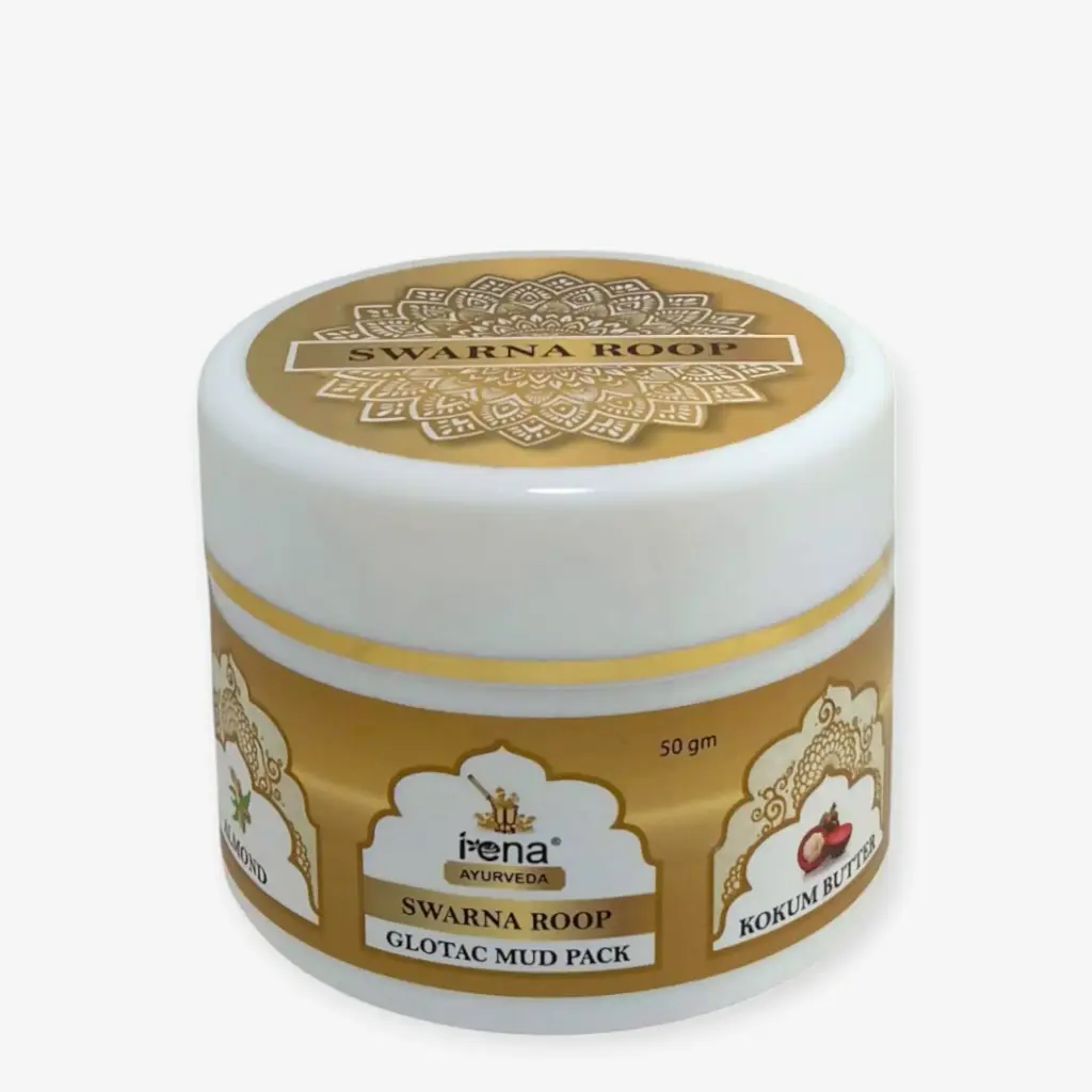 Glotac - Instant Skin Glow Mud Pack by IENA Ayurveda (Bestseller)