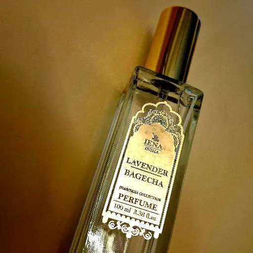 Lavender Bagecha Perfume (Floral Daily Wear Perfume) by IENA Ayurveda (Bestseller)